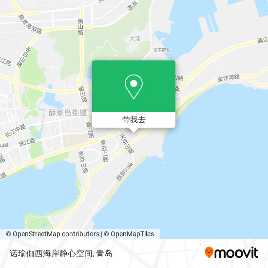 诺瑜伽西海岸静心空间地图