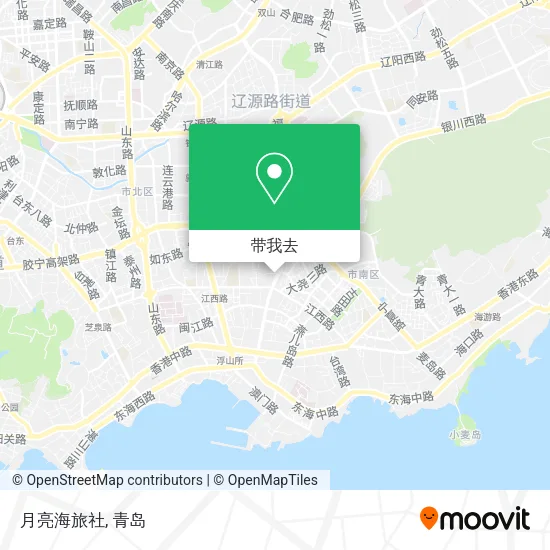 月亮海旅社地图