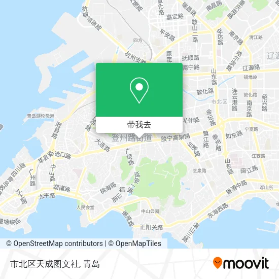 市北区天成图文社地图