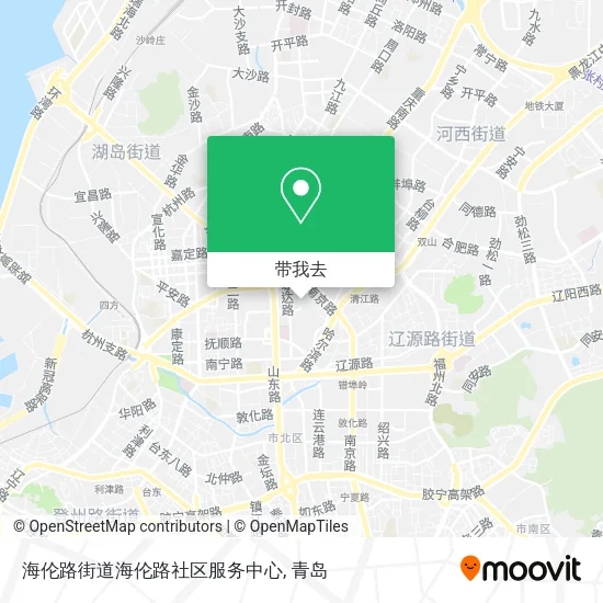 海伦路街道海伦路社区服务中心地图