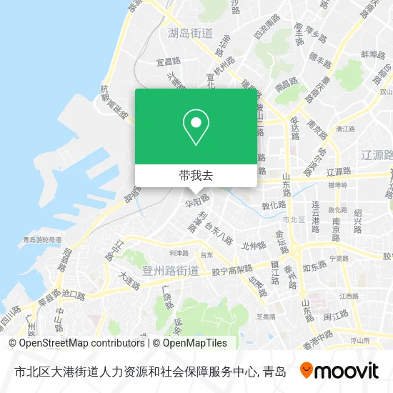 市北区大港街道人力资源和社会保障服务中心地图