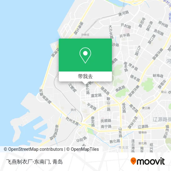 飞燕制衣厂-东南门地图