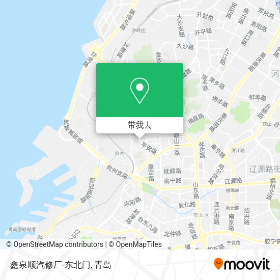 鑫泉顺汽修厂-东北门地图