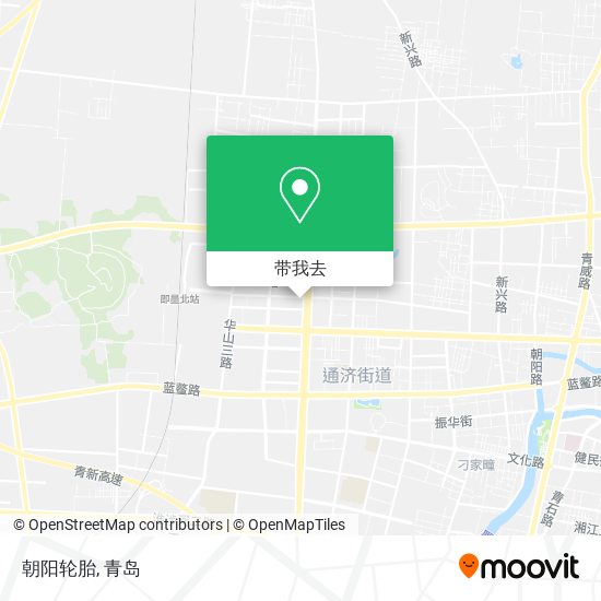 朝阳轮胎地图