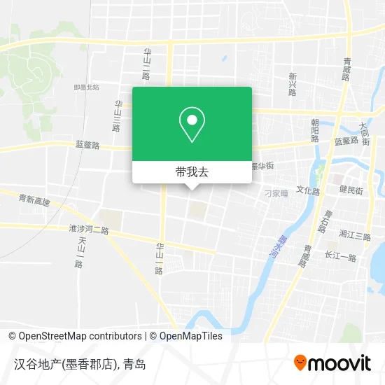 汉谷地产(墨香郡店)地图