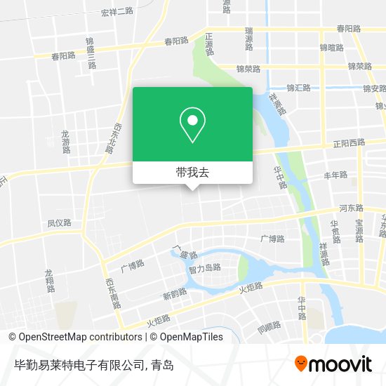 毕勤易莱特电子有限公司地图