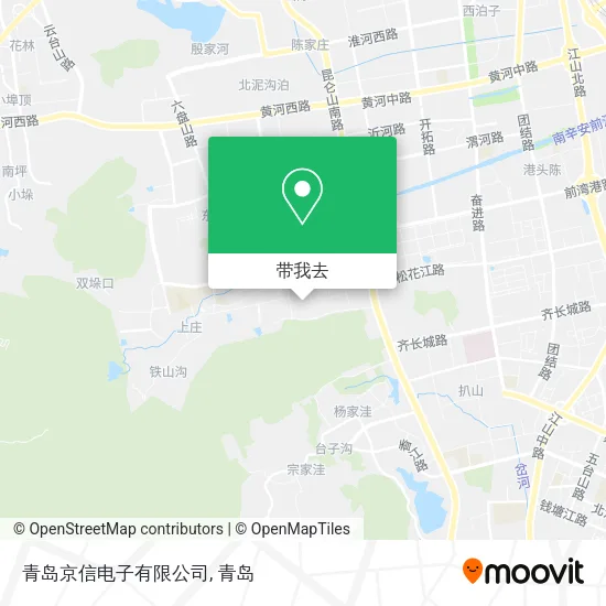 青岛京信电子有限公司地图