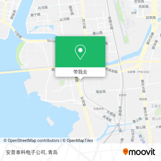 安普泰科电子公司地图