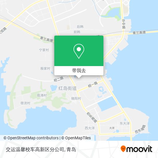 交运温馨校车高新区分公司地图