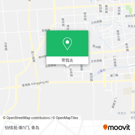 怡情苑-南1门地图