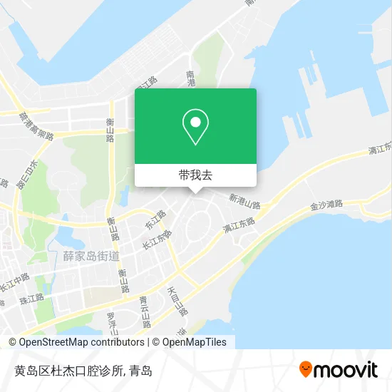 黄岛区杜杰口腔诊所地图