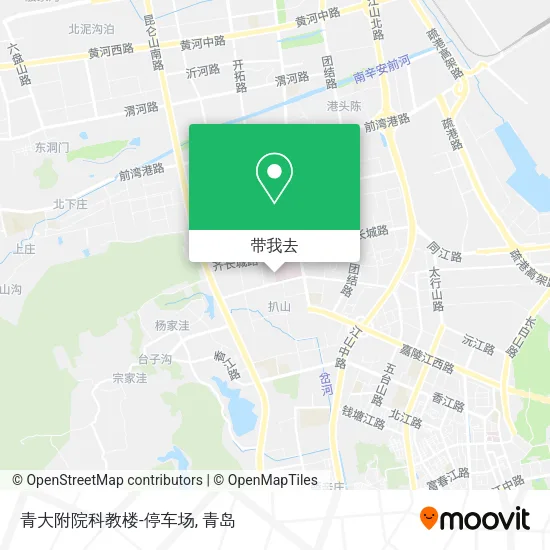 青大附院科教楼-停车场地图