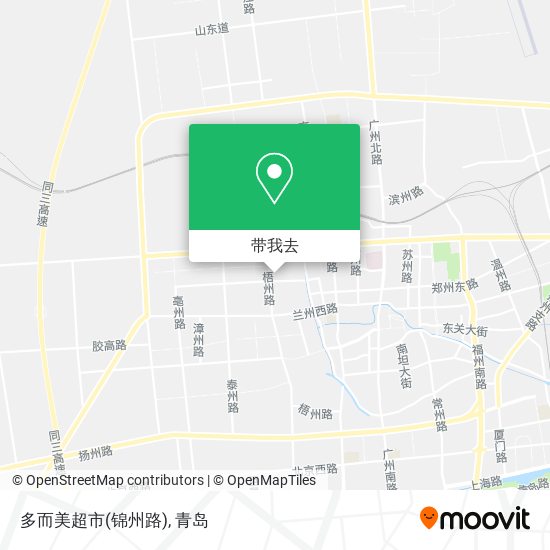 多而美超市(锦州路)地图