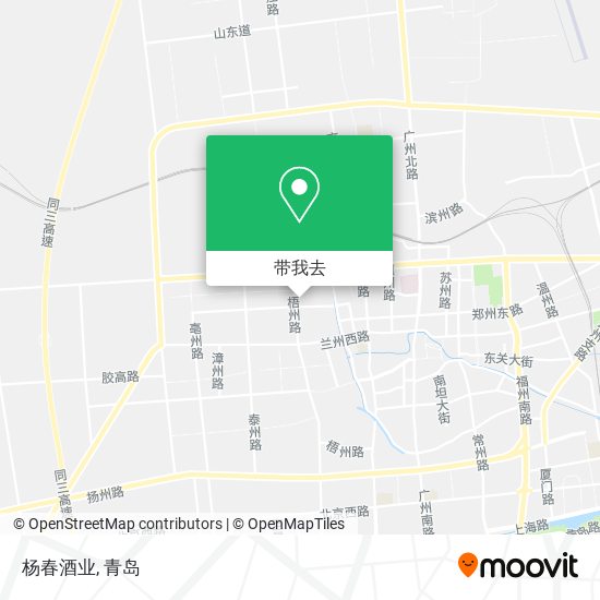 杨春酒业地图