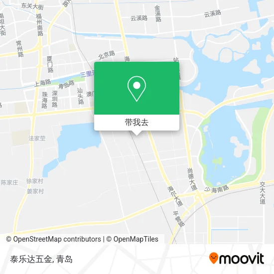 泰乐达五金地图