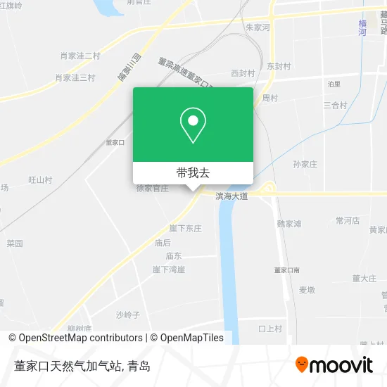 董家口天然气加气站地图