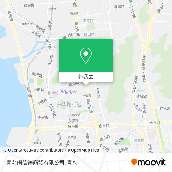 青岛闽信德商贸有限公司地图