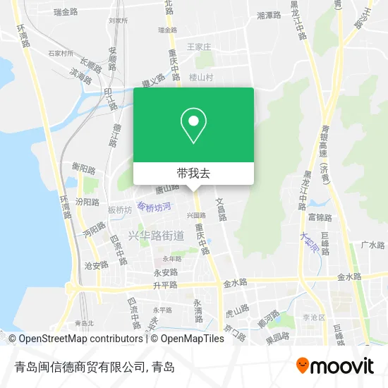 青岛闽信德商贸有限公司地图