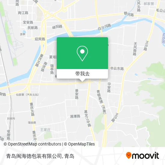 青岛闽海德包装有限公司地图