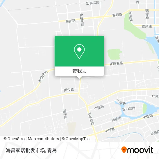 海昌家居批发市场地图