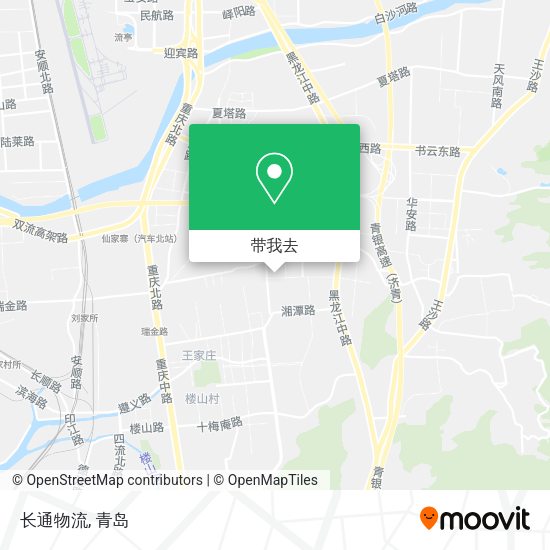 长通物流地图