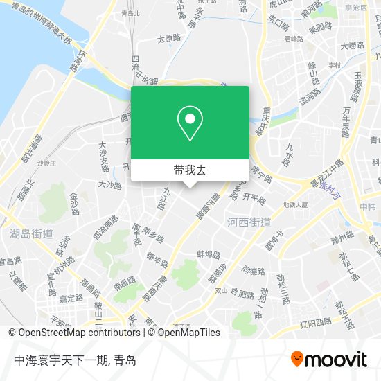 中海寰宇天下一期地图