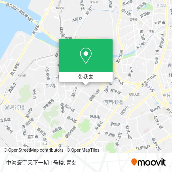 中海寰宇天下一期-1号楼地图
