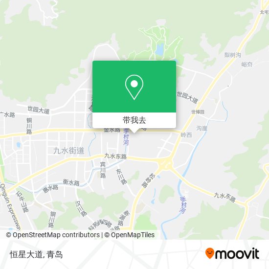 恒星大道地图