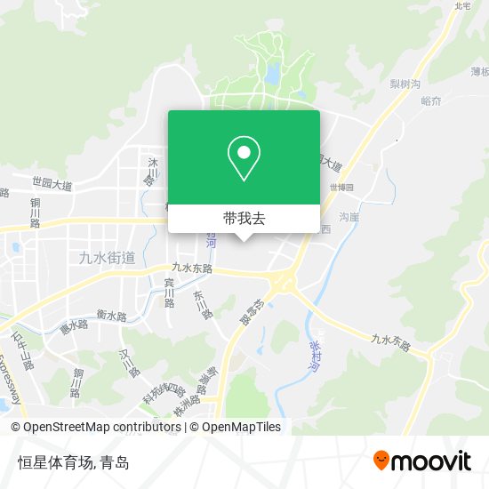 恒星体育场地图