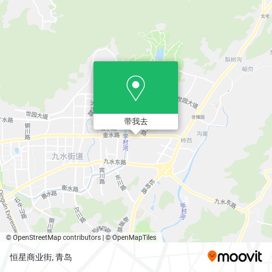 恒星商业街地图