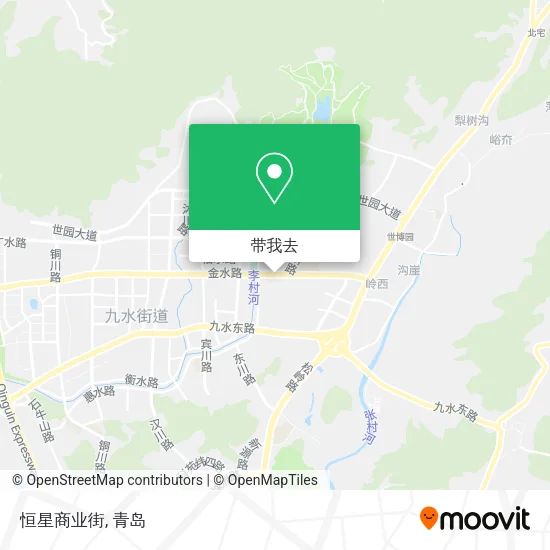 恒星商业街地图