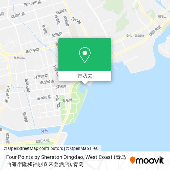 Four Points by Sheraton Qingdao, West Coast (青岛西海岸隆和福朋喜来登酒店)地图