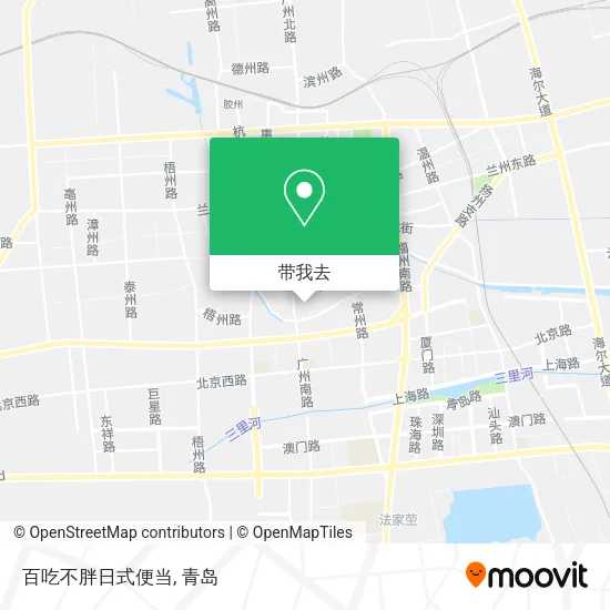 百吃不胖日式便当地图