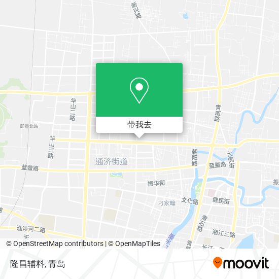 隆昌辅料地图