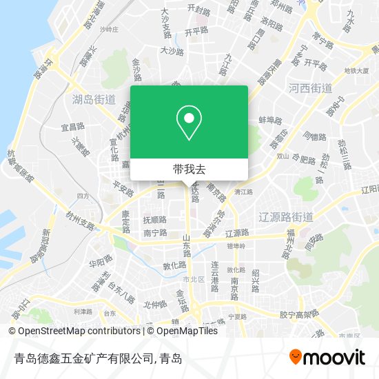 青岛德鑫五金矿产有限公司地图