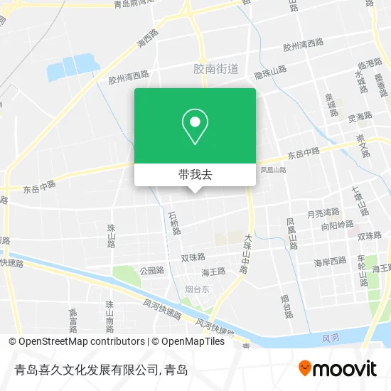 青岛喜久文化发展有限公司地图