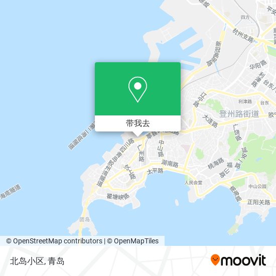 北岛小区地图
