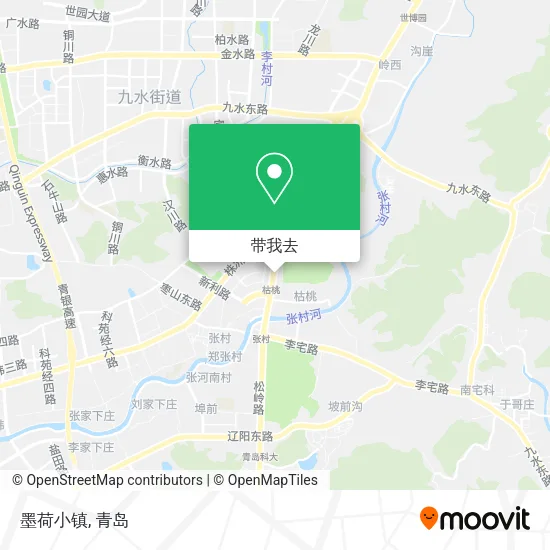 墨荷小镇地图