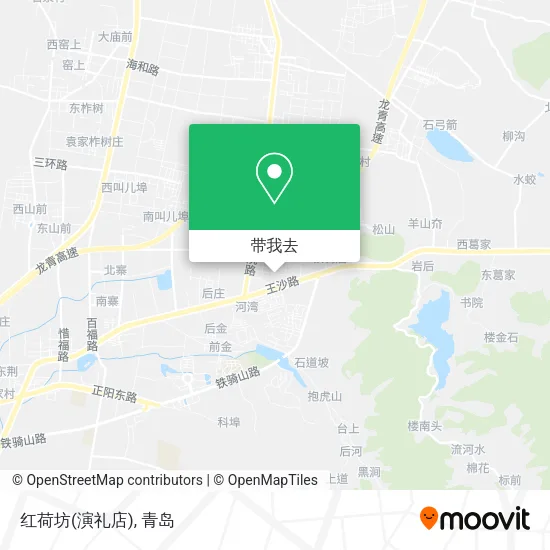 红荷坊(演礼店)地图