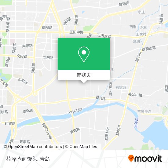 荷泽呛面馒头地图
