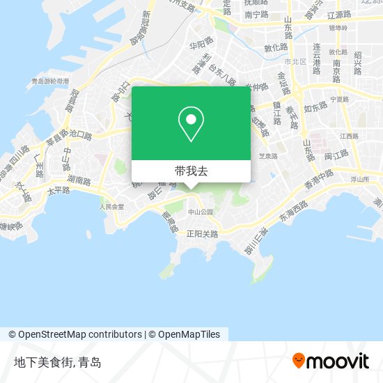 地下美食街地图