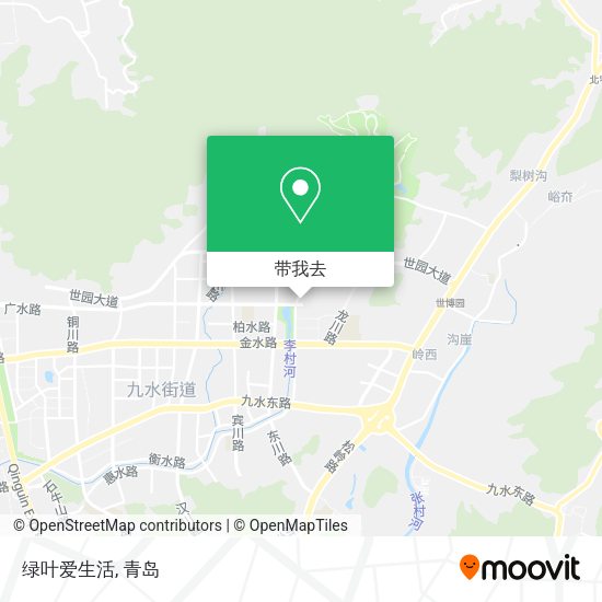 绿叶爱生活地图