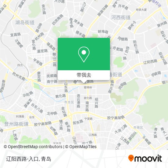 辽阳西路-入口地图