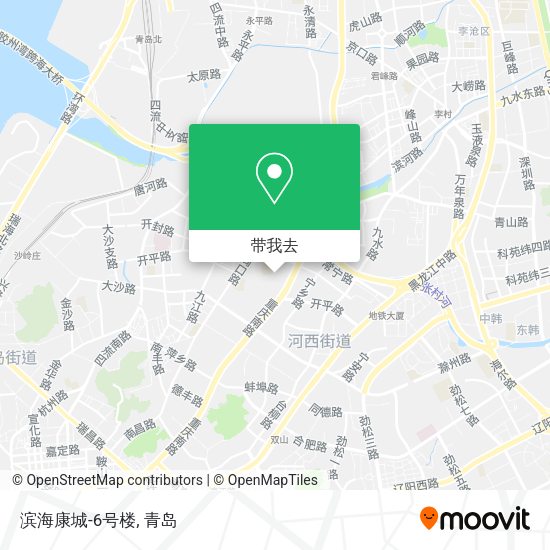 滨海康城-6号楼地图