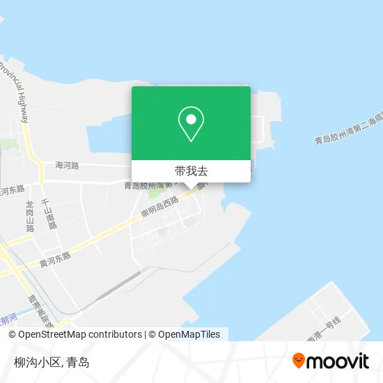 柳沟小区地图