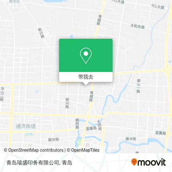 青岛瑞盛印务有限公司地图