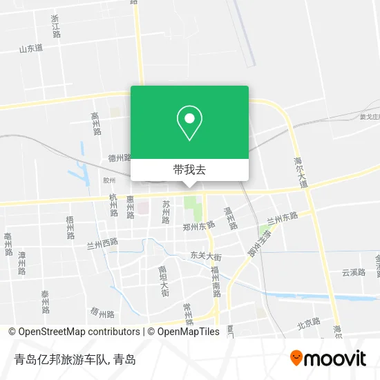 青岛亿邦旅游车队地图