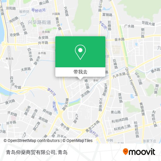 青岛仰燊商贸有限公司地图