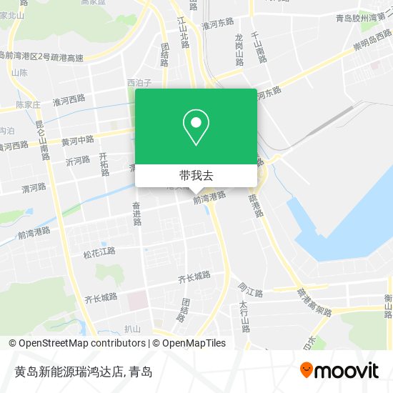 黄岛新能源瑞鸿达店地图