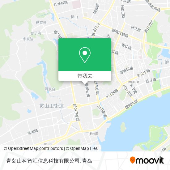 青岛山科智汇信息科技有限公司地图
